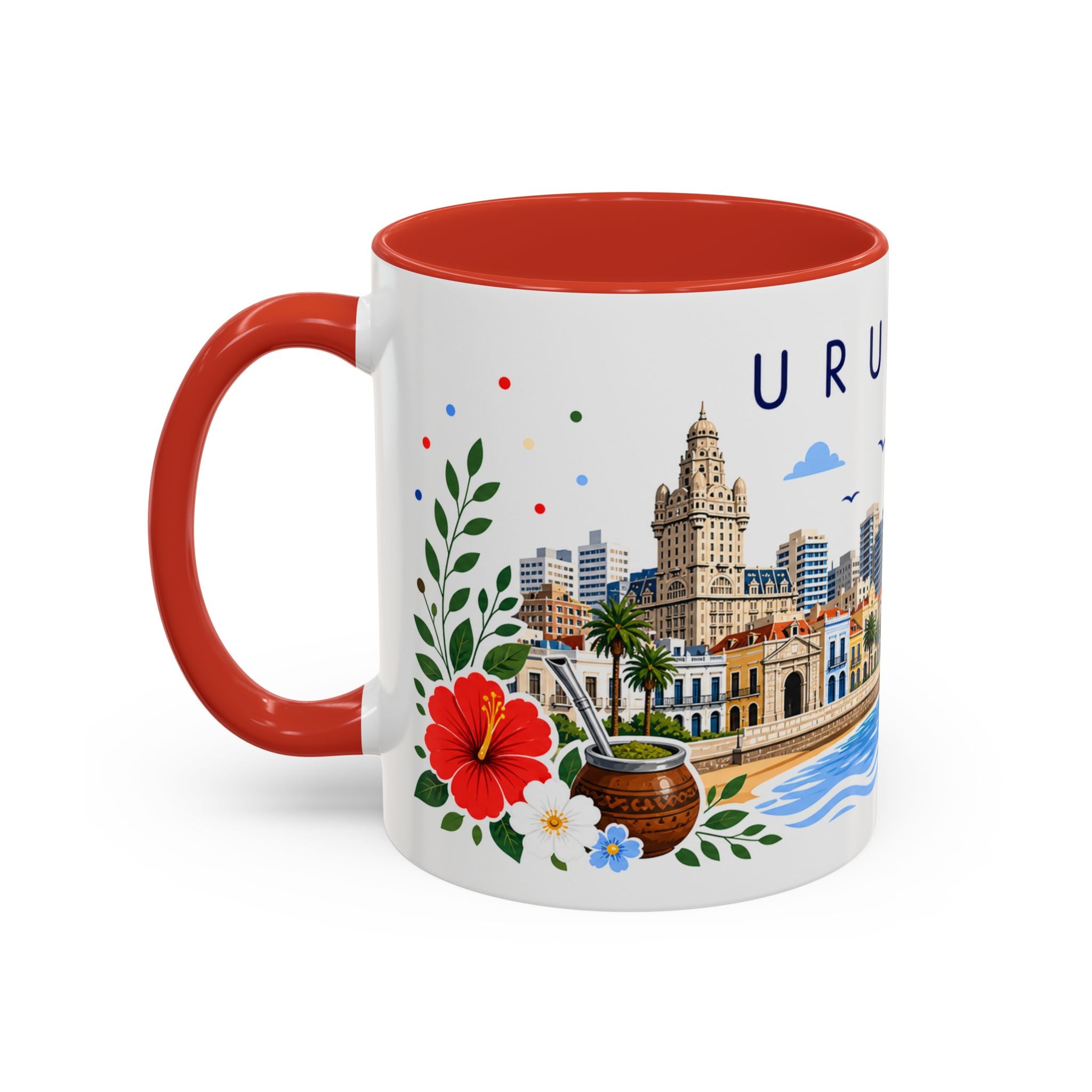 Uruguay Coffee Mug | Travel Souvenir Accent Mug | Place Gift Ceramic Cup 11oz 15oz