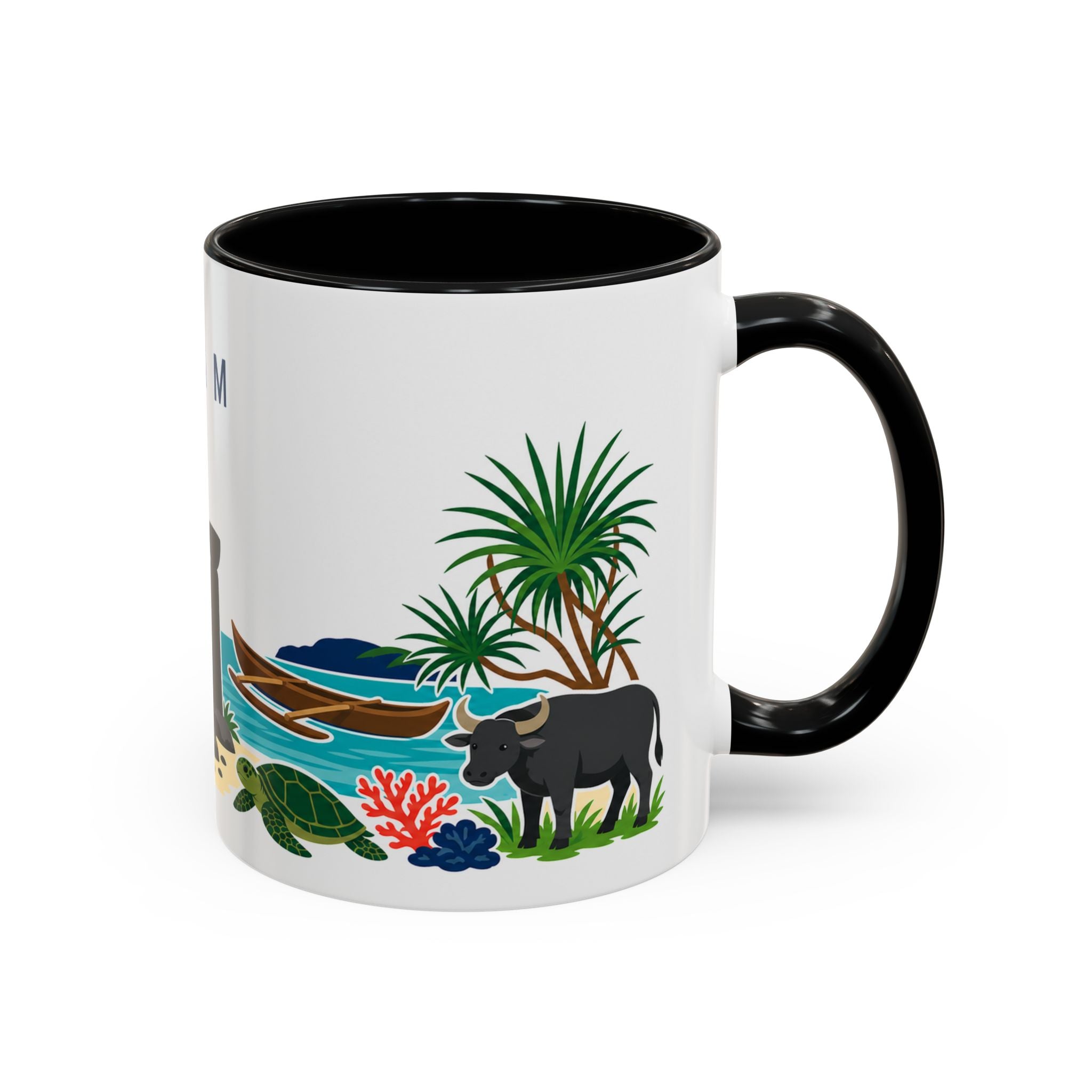 Guam Coffee Mug | Travel Souvenir Accent Mug | Country Gift Ceramic Cup 11oz 15oz