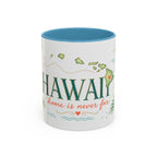 Hawaii State Map Mug | Moving Away Gift | Long Distance Friendship Coffee Cup