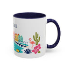 Curaçao Coffee Mug | Travel Souvenir Accent Mug | Country Gift Ceramic Cup 11oz 15oz