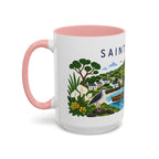 Saint Helena Coffee Mug | Travel Souvenir Accent Mug | Country Gift Ceramic Cup 11oz 15oz