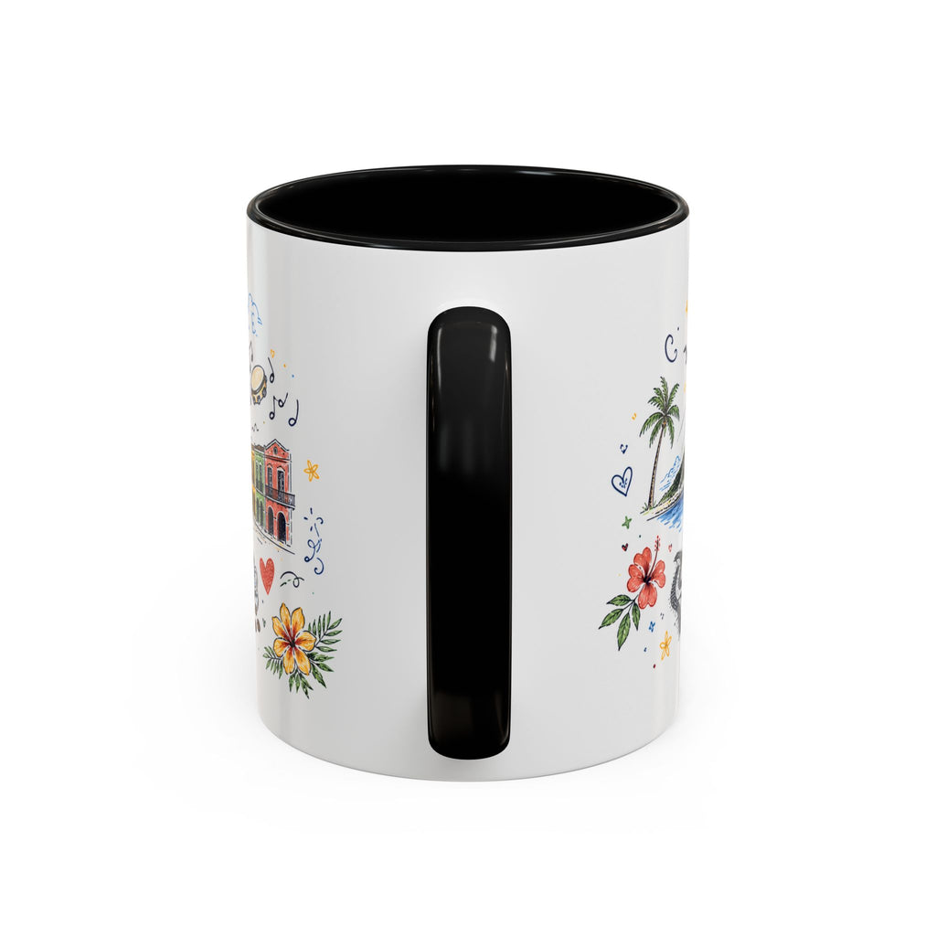 Rio de Janeiro Coffee Mug | Brazil Souvenir Travel Gift | Accent Color Ceramic 11oz 15oz