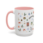Dublin Christmas Mug | Watercolor City Souvenir, Holiday Travel Gift (11oz/15oz)