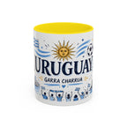 Uruguay Soccer Coffee Mug | World Cup Fan Gift | Accent Color Ceramic 11oz 15oz Match Day Cup