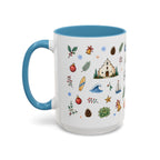 San Diego Christmas Mug | Watercolor City Souvenir, Holiday Travel Gift (11oz/15oz)
