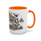 Sedona Red Rocks Mug, Arizona Travel Souvenir, Bucket List Gift, Accent Ceramic Coffee Mug 11oz 15oz