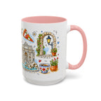 Rome Travel Mug | European City Souvenir Accent Coffee Mug | 11oz 15oz Ceramic Cup