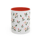 Arkansas Apple Blossom Mug, State Flower Floral Coffee Cup, 11oz Botanical Gift