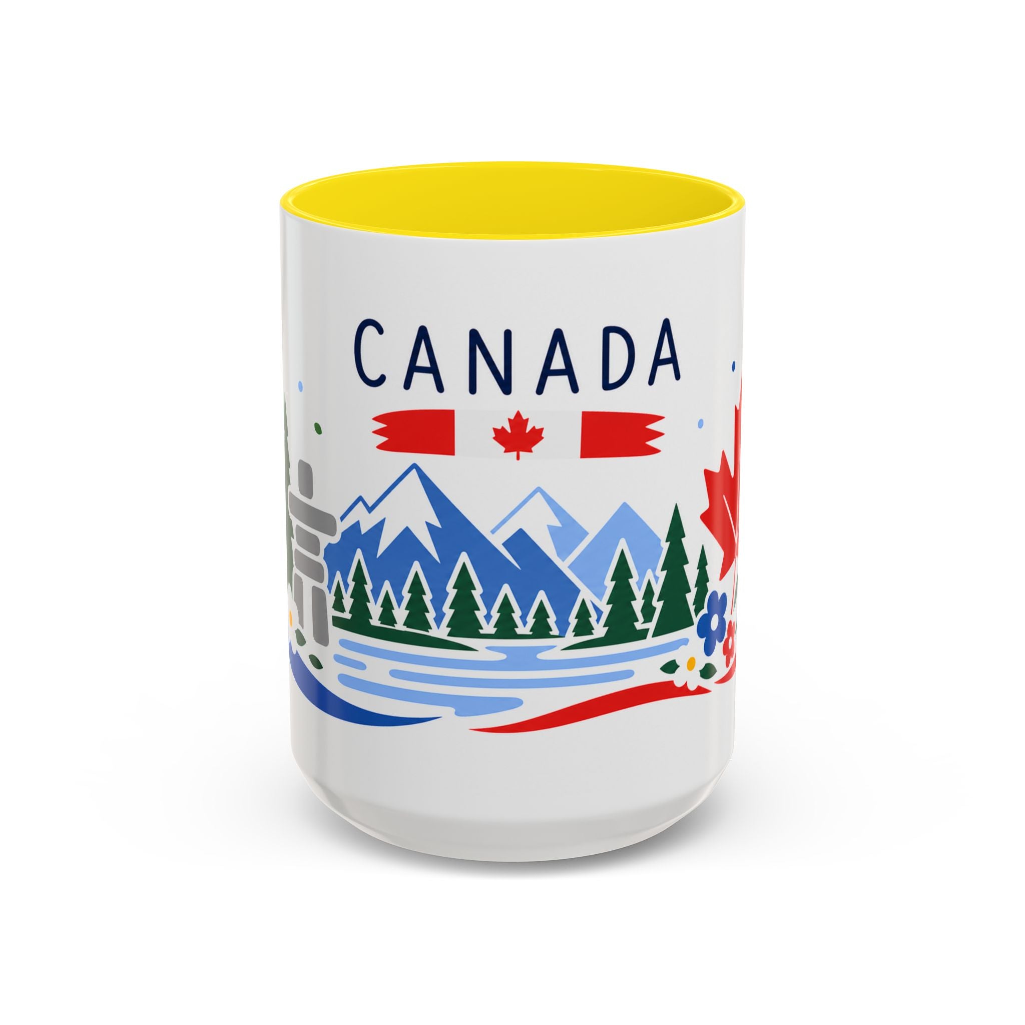 Canada Coffee Mug | Travel Souvenir Accent Mug | Country Gift Ceramic Cup 11oz 15oz