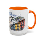 Quito Coffee Mug | Ecuador Travel Souvenir | Vintage Illustrated City Gift | 11 oz 15 oz Accent Mug