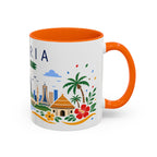 Nigeria Coffee Mug | Travel Souvenir Accent Mug | Country Gift Ceramic Cup 11oz 15oz
