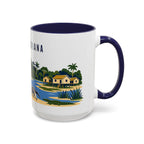 French Guiana Coffee Mug | Travel Souvenir Accent Mug | Country Gift Ceramic Cup 11oz 15oz