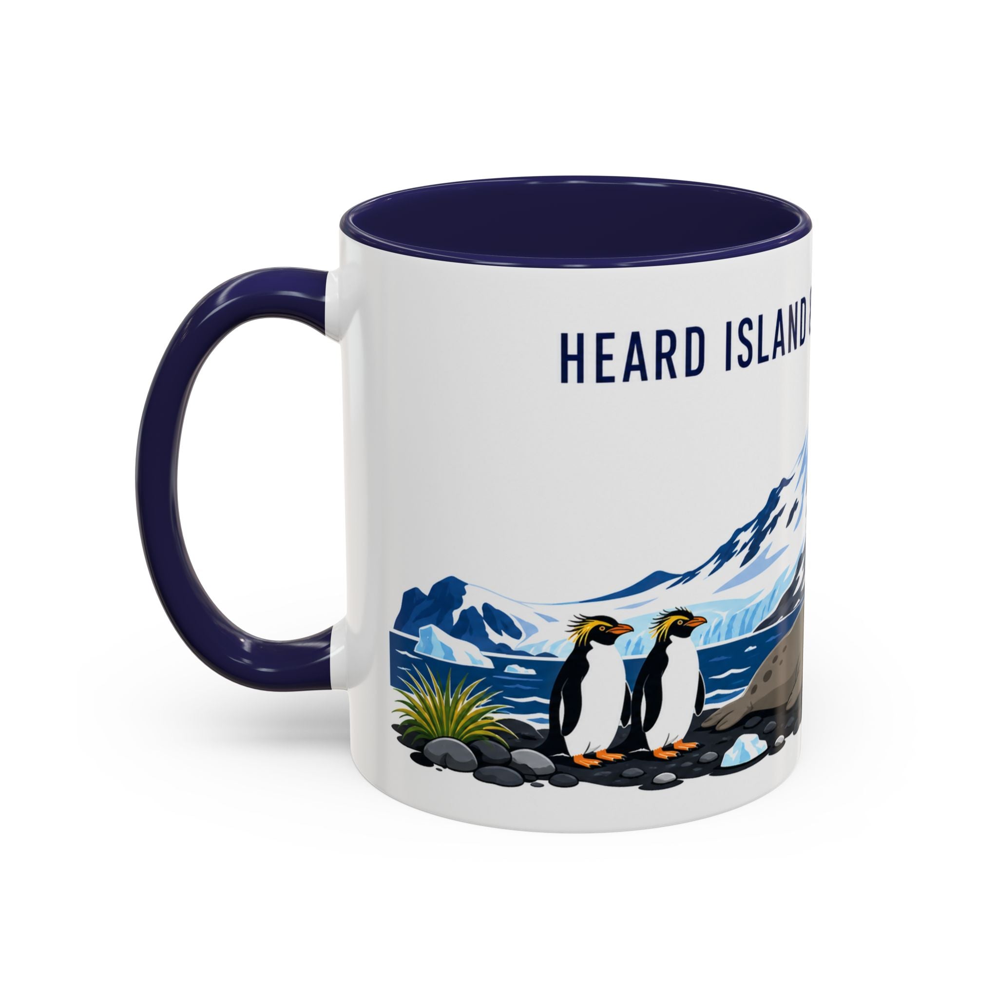 Heard Island & McDonald Islands Coffee Mug | Travel Souvenir Accent Mug | Country Gift Ceramic Cup 11oz 15oz