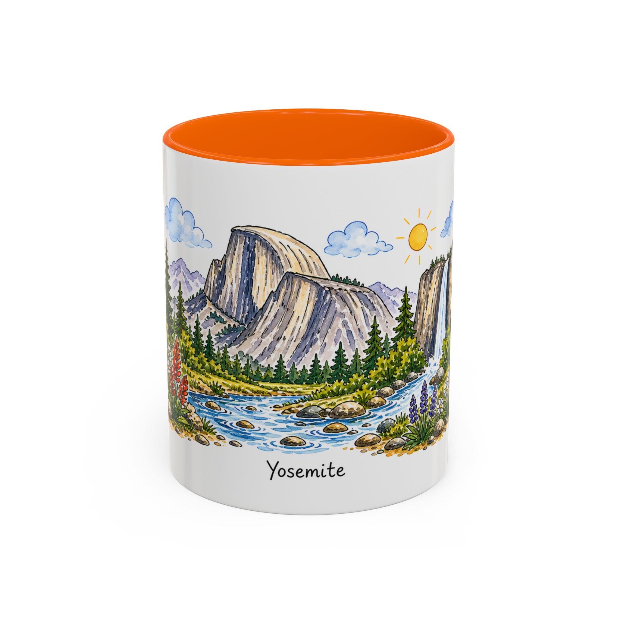 Yosemite National Park Mug | US Travel Souvenir Accent Coffee Mug | 11oz 15oz Ceramic Cup