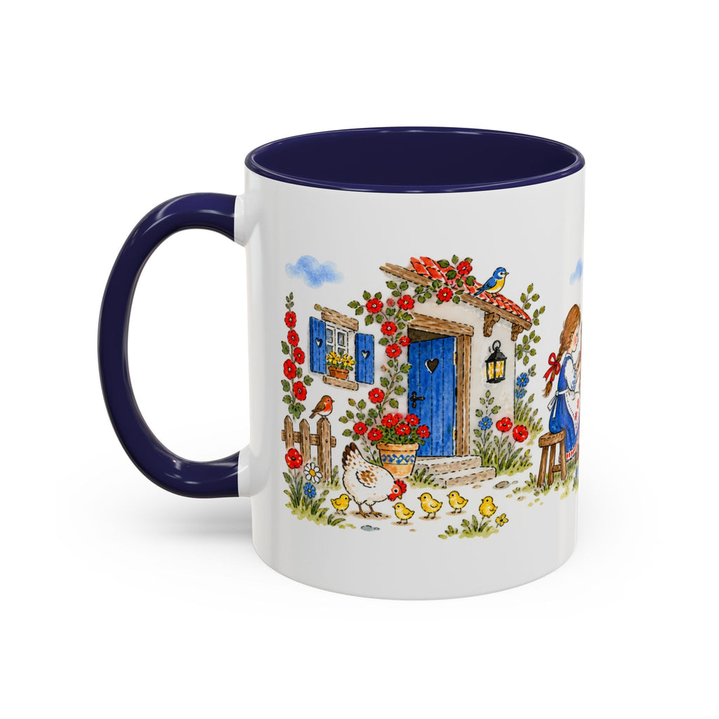 Spindle Shuttle and Needle Mug | Storybook Fairy Tale Accent Coffee Mug | EveryLegend