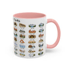 63 National Parks Mug | U.S. Parks Coffee Cup | Park Bucket List Gift | Road Trip Hiking Camping Souvenir