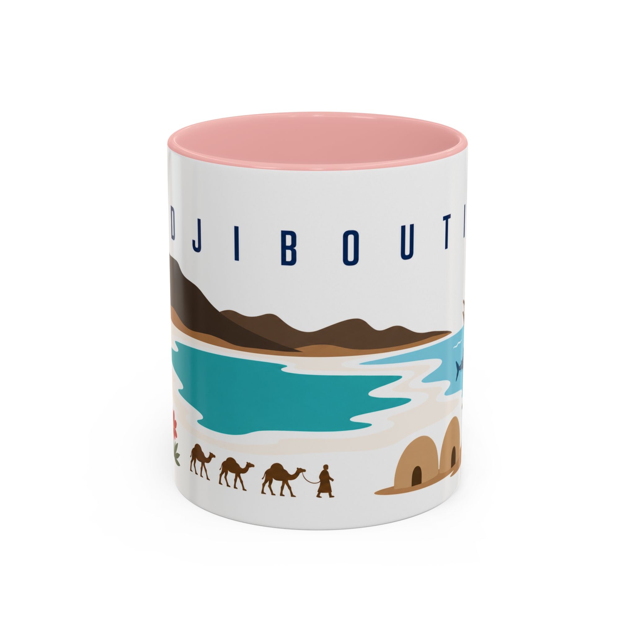 Djibouti Coffee Mug | Travel Souvenir Accent Mug | Country Gift Ceramic Cup 11oz 15oz