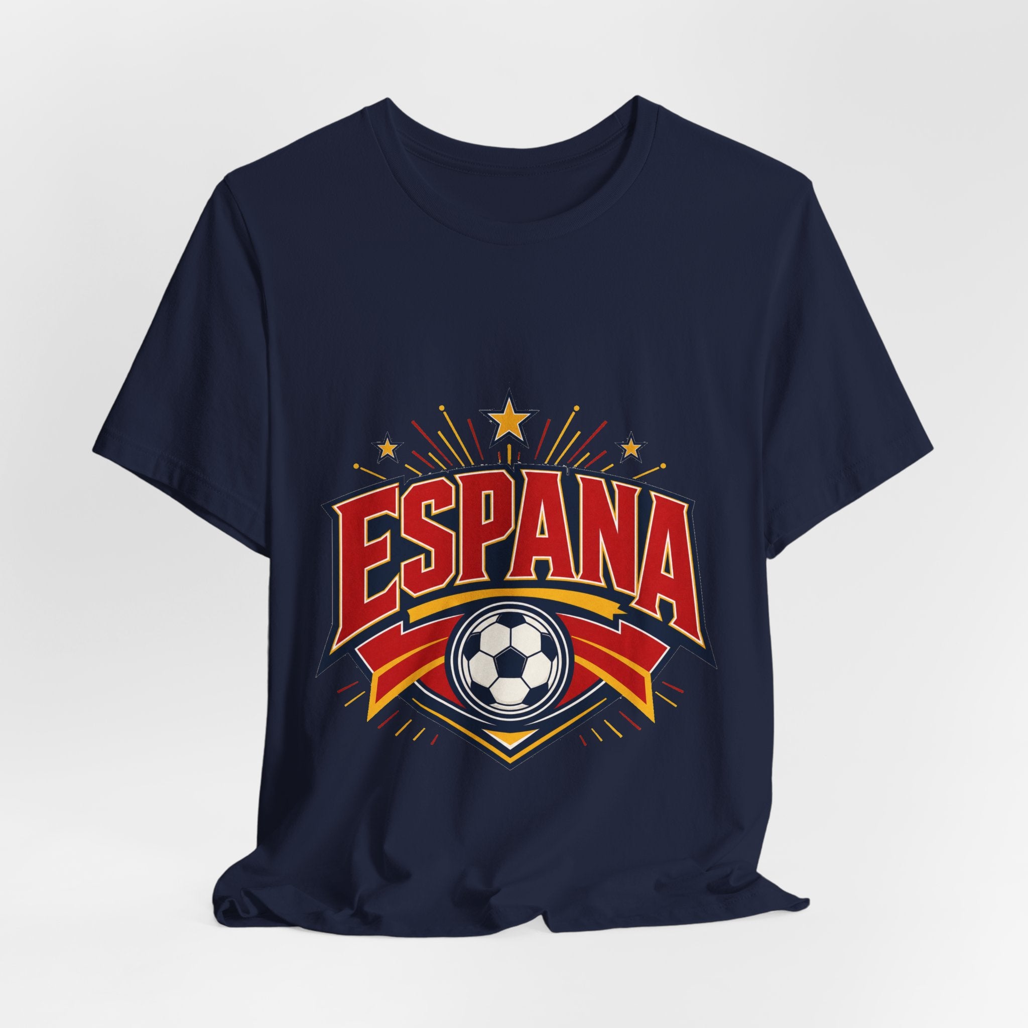 Spain Soccer Fan T-Shirt | Spain Fan Tee | Espana Soccer Supporter Shirt