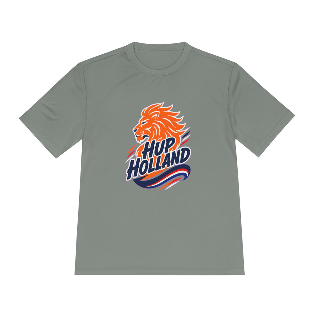 Hup Holland Netherlands Soccer Fan Shirt, Moisture Wicking Sport Tee