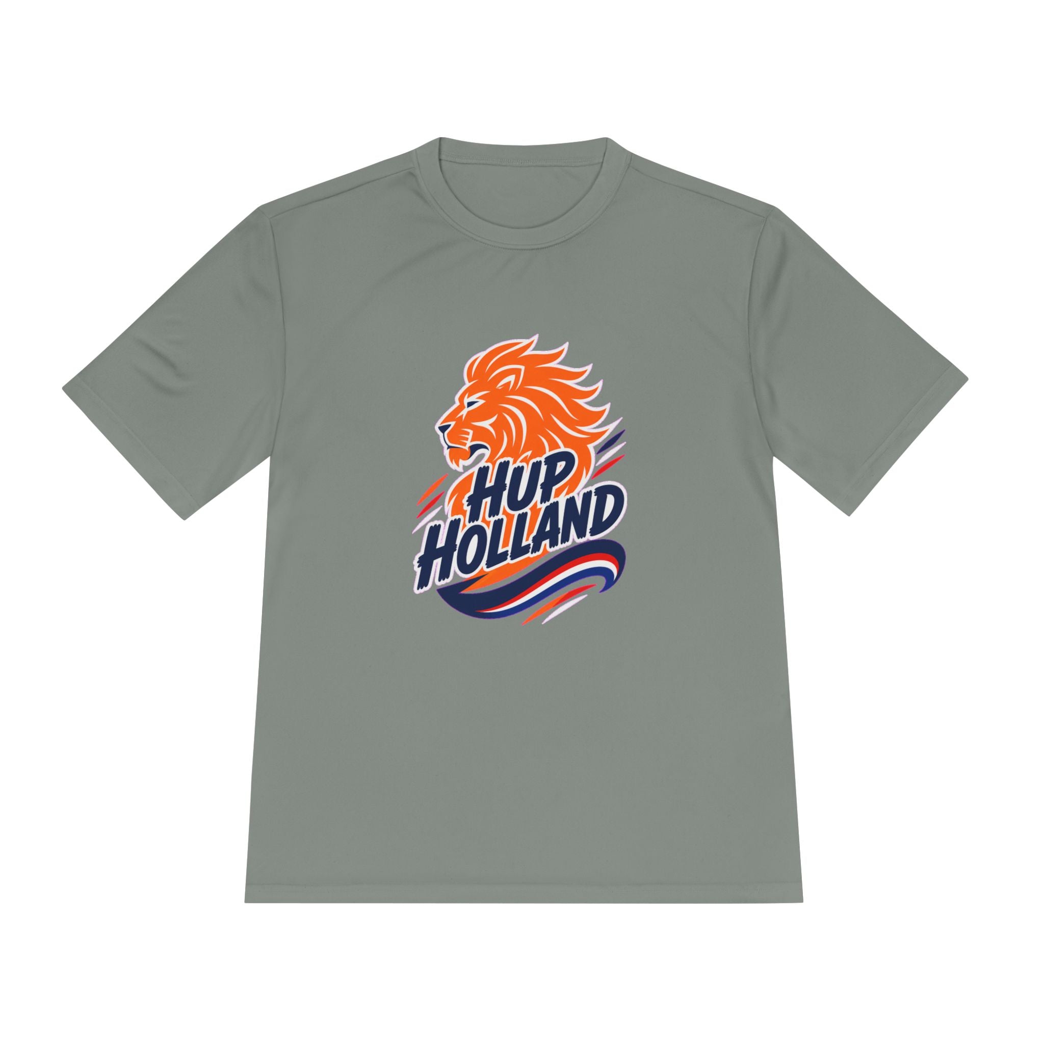Hup Holland Netherlands Soccer Fan Shirt, Moisture Wicking Sport Tee