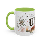 Uluru Coffee Mug | Travel Destination Souvenir Gift | Accent Color Ceramic 11oz 15oz