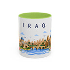 Iraq Coffee Mug | Travel Souvenir Accent Mug | Place Gift Ceramic Cup 11oz 15oz