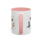 Dubai Coffee Mug | UAE Souvenir Travel Gift | Accent Color Ceramic 11oz 15oz