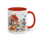 Three Little Pigs Mug | Storybook Fairy Tale Accent Coffee Mug | EveryLegend