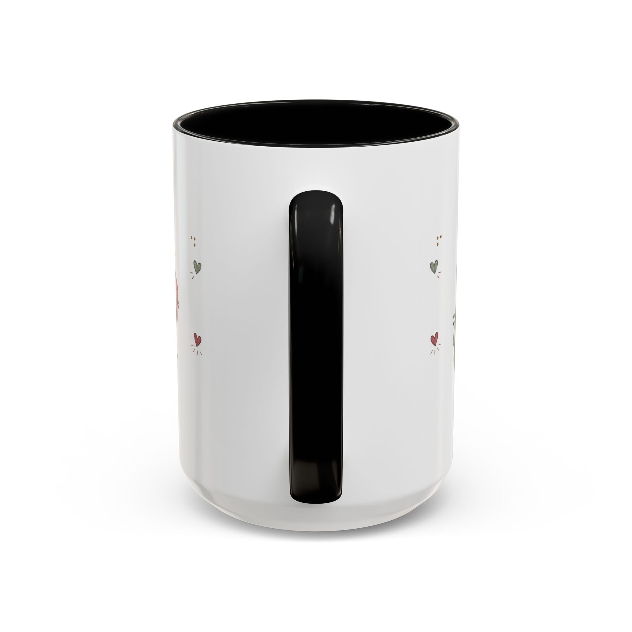 Grandma's Kitchen Hugs Coffee Mug | Gift From Grandkids | Accent Color Ceramic 11oz 15oz