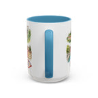 Lyon Illustrated Travel Mug | City Souvenir Accent Coffee Mug | 11oz 15oz Ceramic Cup