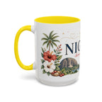 Nigeria Home Country Mug | Moving Away Gift | Long Distance Friendship | 11 oz 15 oz Accent Mug