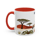 Namibia Coffee Mug | Travel Souvenir Accent Mug | Country Gift Ceramic Cup 11oz 15oz