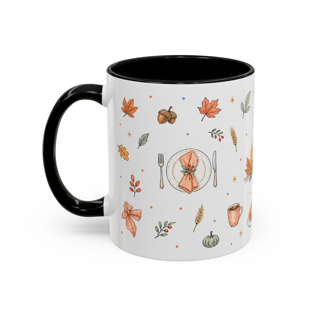 Thanksgiving Host Mug | Cozy Watercolor Gathering Gift | Autumn Accent Cup 11oz 15oz
