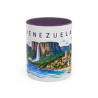 Venezuela Coffee Mug | Travel Souvenir Accent Mug | Place Gift Ceramic Cup 11oz 15oz