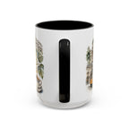 Bucharest Coffee Mug | Romania Travel Souvenir | Vintage Illustrated City Gift | 11 oz 15 oz Accent Mug