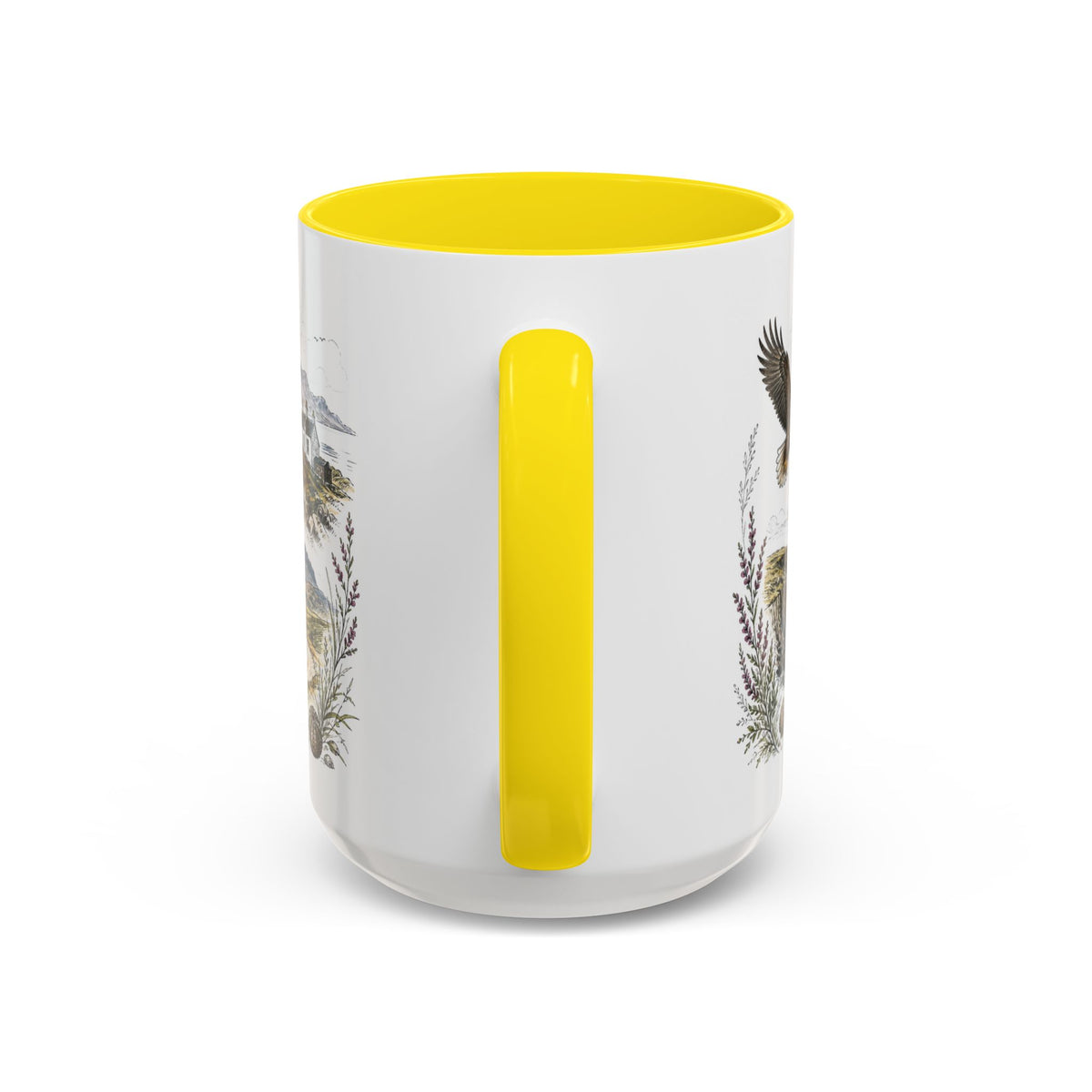 Isle of Mull Mug, Scotland Travel Souvenir, Bucket List Gift, Accent Ceramic Coffee Mug 11oz 15oz