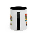 Oklahoma City Illustrated Travel Mug | City Souvenir Accent Coffee Mug | 11oz 15oz Ceramic Cup