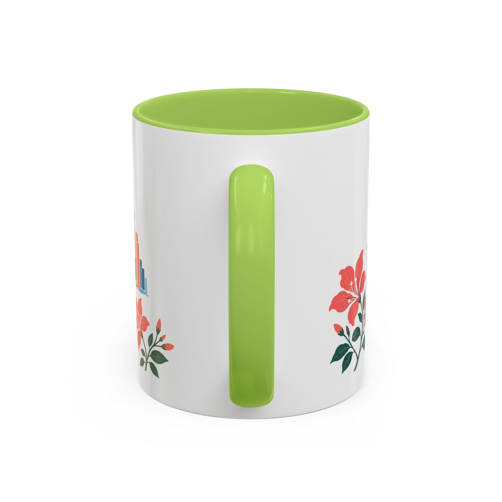 Hong Kong Coffee Mug | Hong Kong Travel Souvenir | Porcelain Decal City Gift | 11oz 15oz Accent Mug