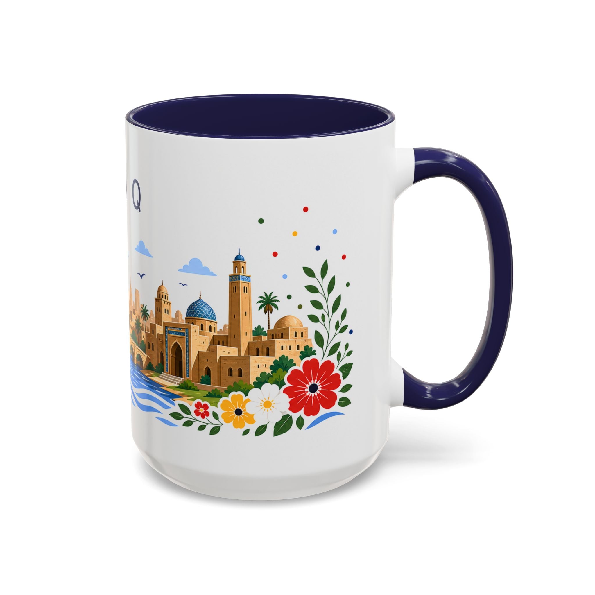 Iraq Coffee Mug | Travel Souvenir Accent Mug | Place Gift Ceramic Cup 11oz 15oz