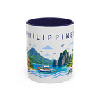 Philippines Coffee Mug | Travel Souvenir Accent Mug | Place Gift Ceramic Cup 11oz 15oz