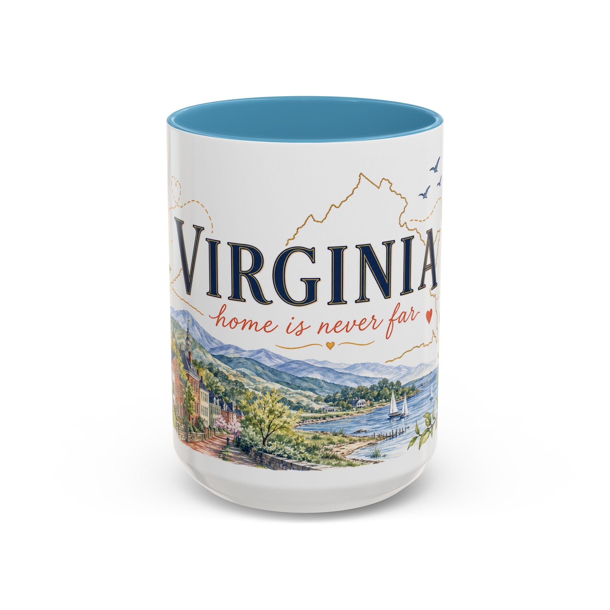 Virginia Home State Mug | Moving Away, Long Distance Friendship Gift Cup