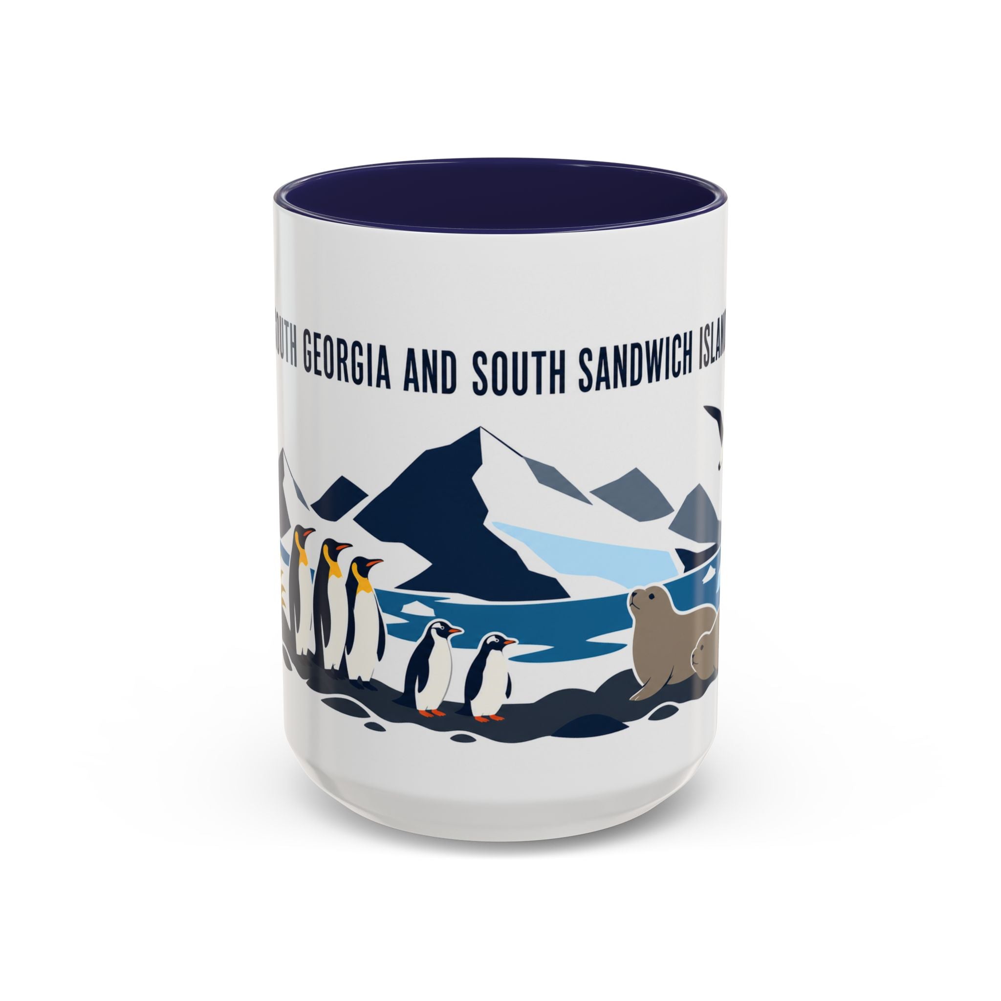 South Georgia and South Sandwich Islands Coffee Mug | Travel Souvenir Accent Mug | Country Gift Ceramic Cup 11oz 15oz