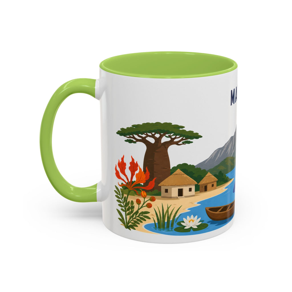 Malawi Coffee Mug | Travel Souvenir Accent Mug | Country Gift Ceramic Cup 11oz 15oz