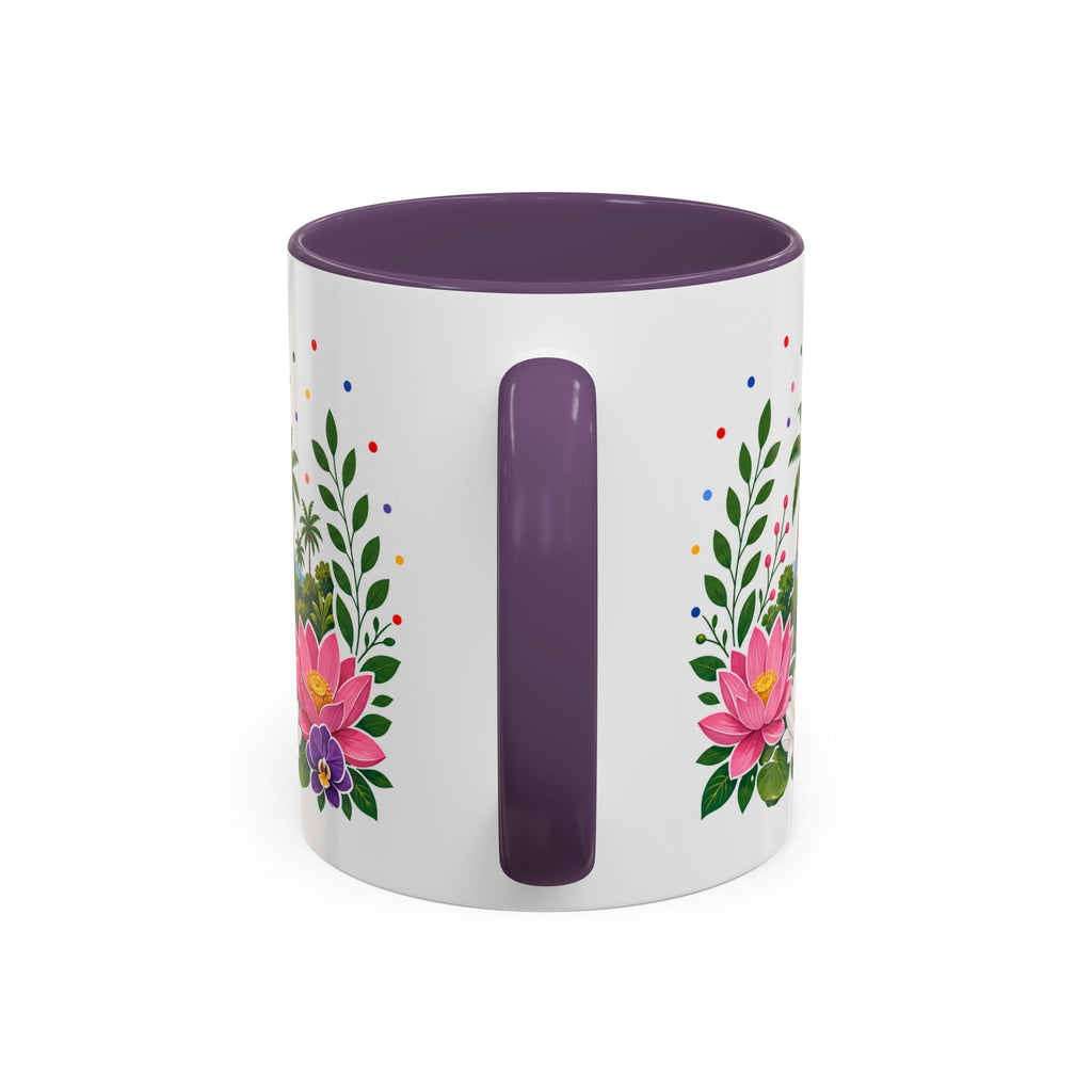 Myanmar Coffee Mug | Travel Souvenir Accent Mug | Place Gift Ceramic Cup 11oz 15oz