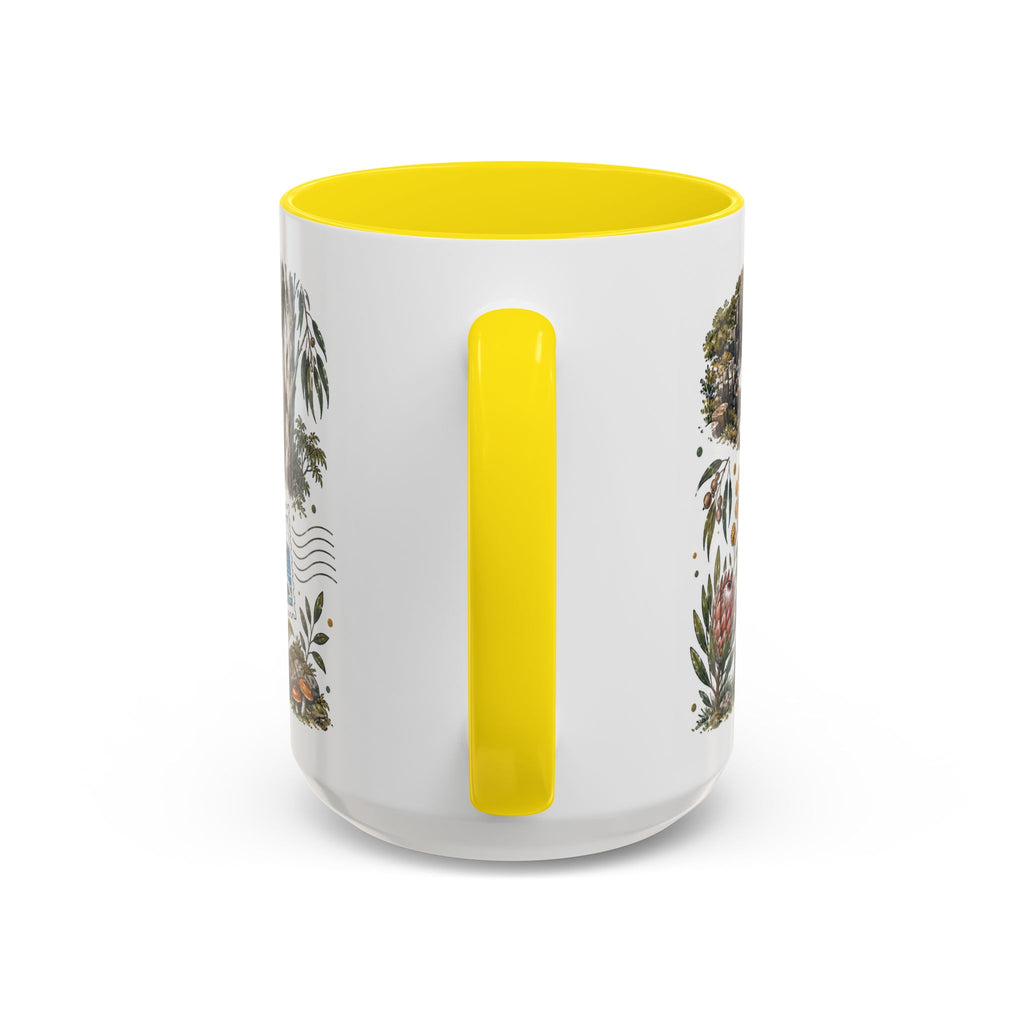 Tasmania Coffee Mug | Travel Destination Souvenir Gift | Accent Color Ceramic 11oz 15oz