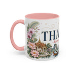 Thailand Home Country Mug | Moving Away Gift | Long Distance Friendship | 11 oz 15 oz Accent Mug