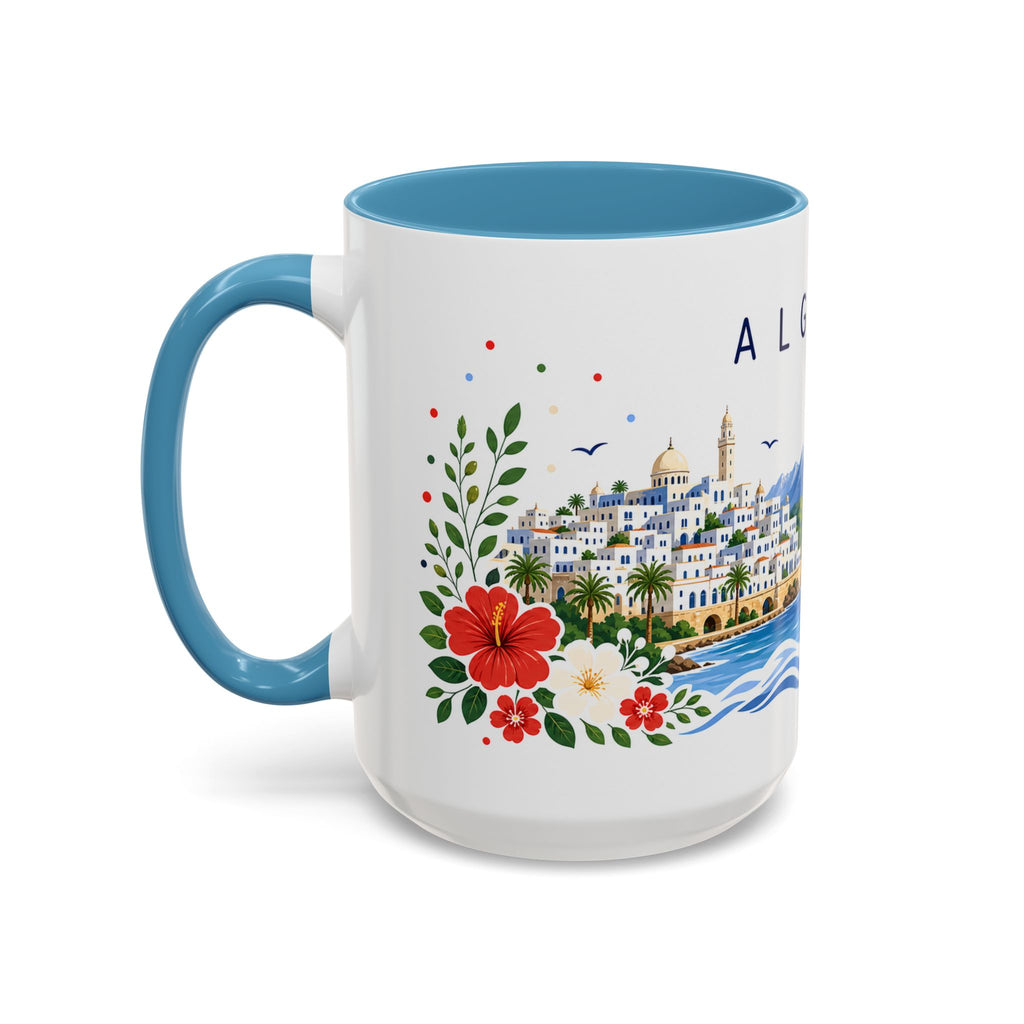 Algeria Coffee Mug | Travel Souvenir Accent Mug | Place Gift Ceramic Cup 11oz 15oz