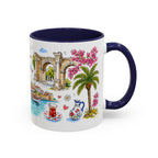 Antalya Travel Mug | European City Souvenir Accent Coffee Mug | 11oz 15oz Ceramic Cup