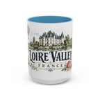 Loire Valley Mug, France Travel Souvenir, Bucket List Gift, Accent Ceramic Coffee Mug 11oz 15oz
