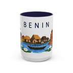 Benin Coffee Mug | Travel Souvenir Accent Mug | Country Gift Ceramic Cup 11oz 15oz